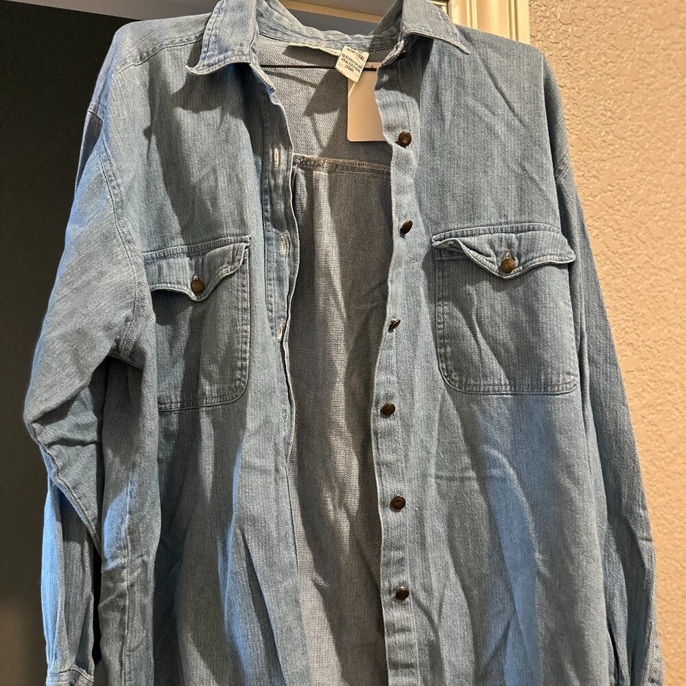 Paris Sport Club Denim Button Down